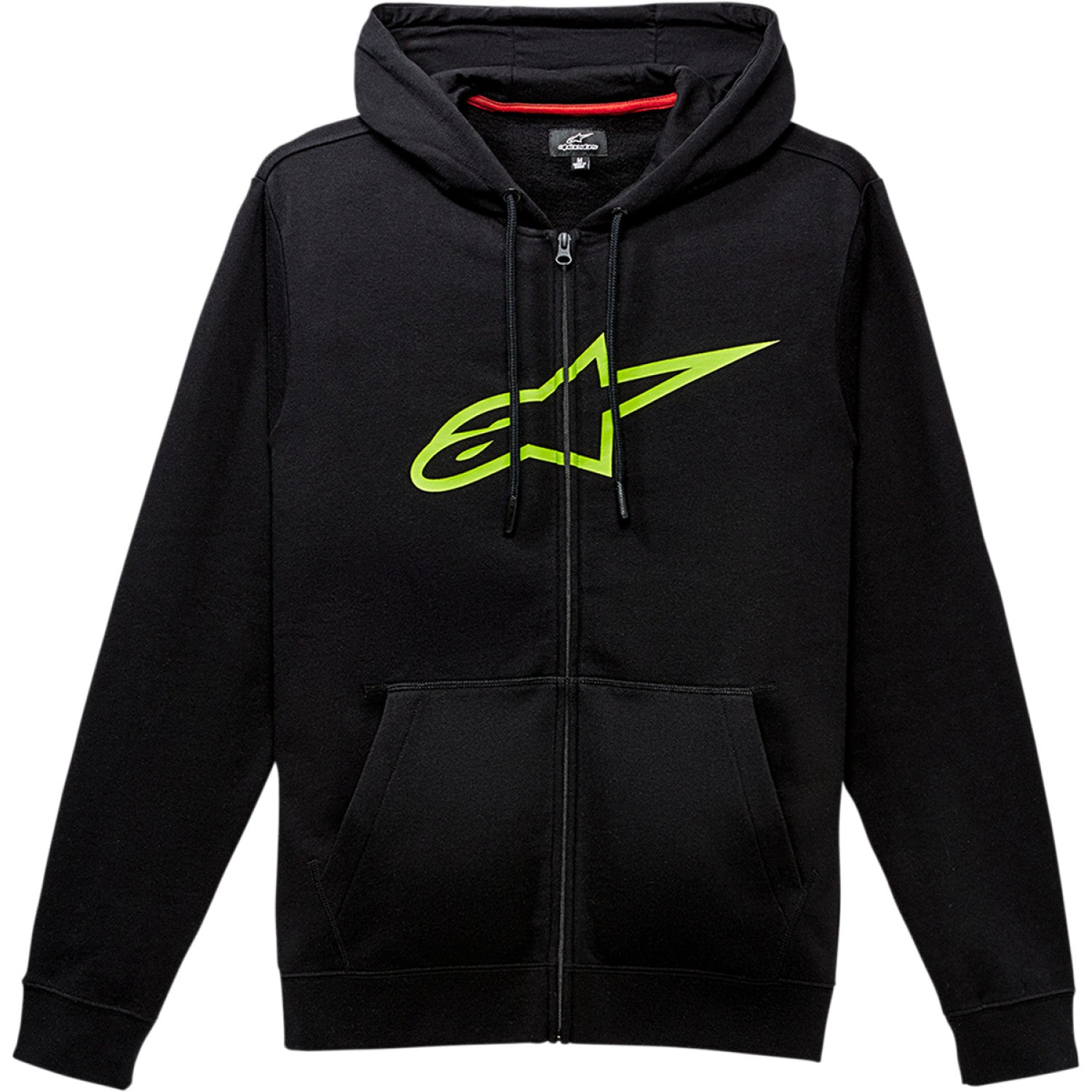 ALPINESTARS Ageless 2 Zip Hoodie - Black/Green - 2XL 10385305210602X