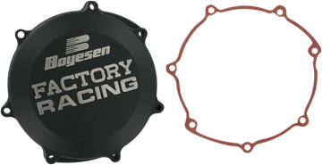 BOYESEN Clutch Cover - Black - Yamaha CC-38AB