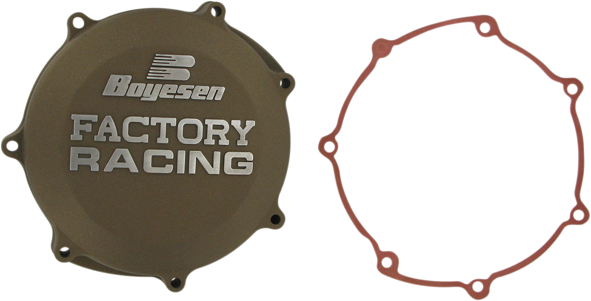 BOYESEN Clutch Cover - Magnesium - Yamaha CC-38AM