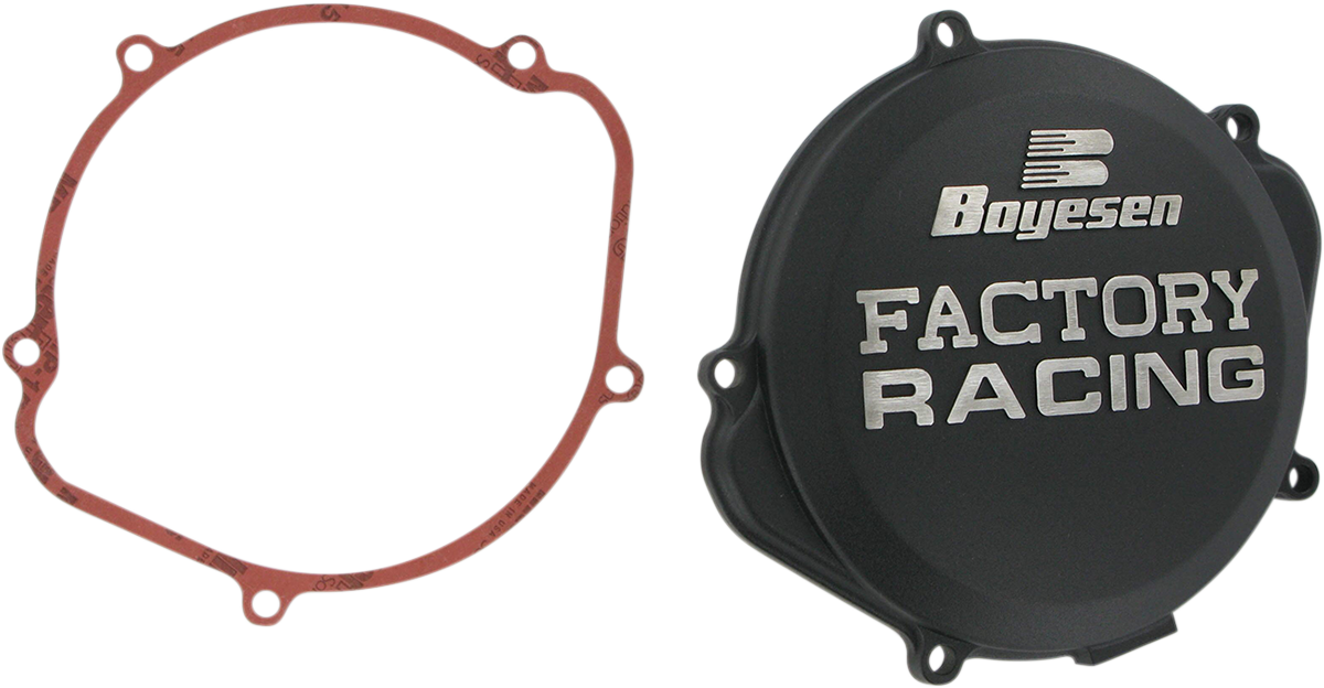 BOYESEN Clutch Cover - Black - Honda CC-07XB