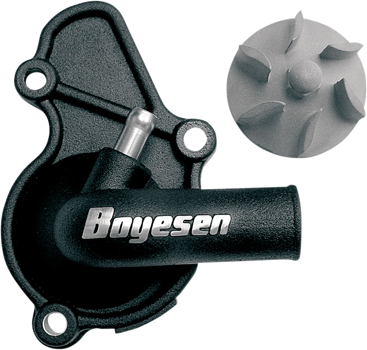 BOYESEN Impeller/Waterpump Cover - Black - Suzuki WPK-26B