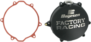 BOYESEN Clutch Cover - Black - Husaberg/KTM CC-44B