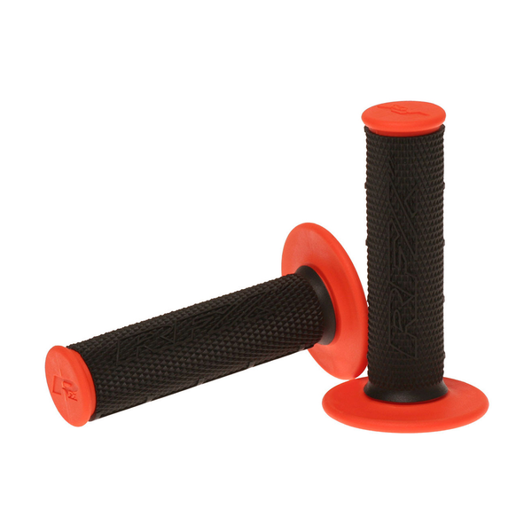 RFX Dual Compound Grips Orange With Black Center FXHG 20100 99OR