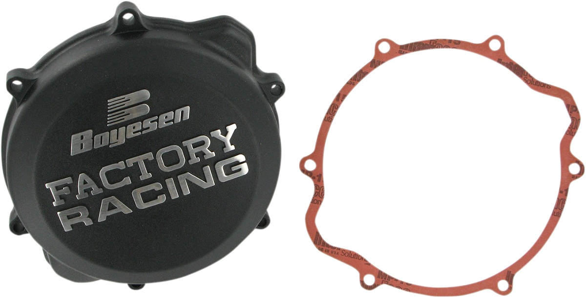 BOYESEN Clutch Cover - Black - Honda CC-06XB