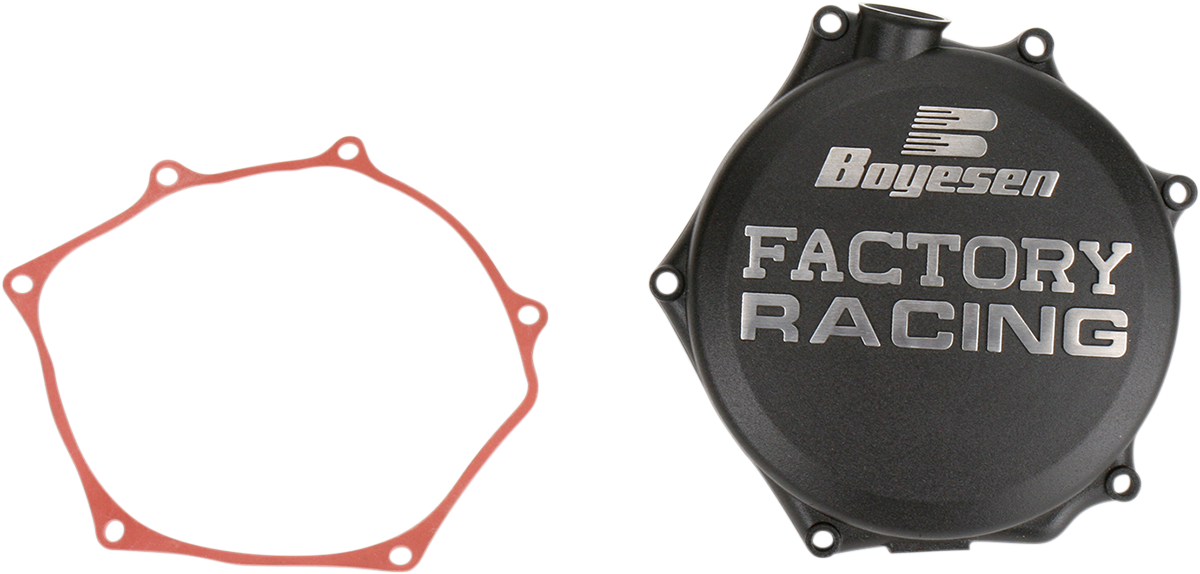 BOYESEN Clutch Cover - Black - Suzuki CC-27AB