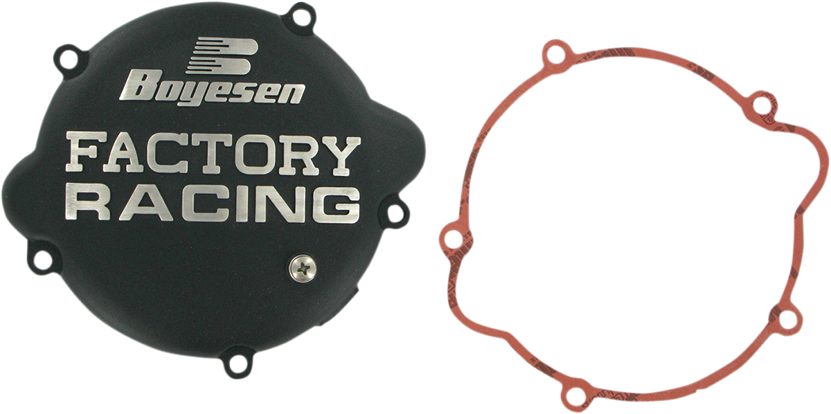 BOYESEN Clutch Cover - Black - Husqvarna/KTM CC-46B