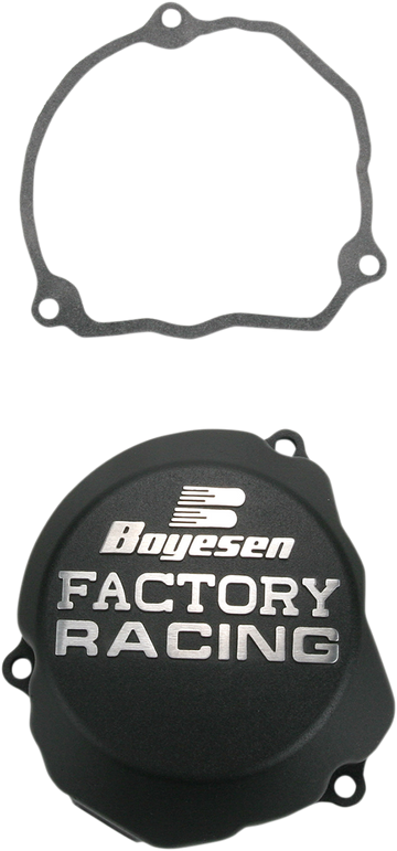 BOYESEN Ignition Cover - Black - Husqvarna/KTM SC-46B