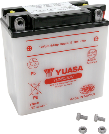 Yuasa Battery - YB9-B YUAM229BY