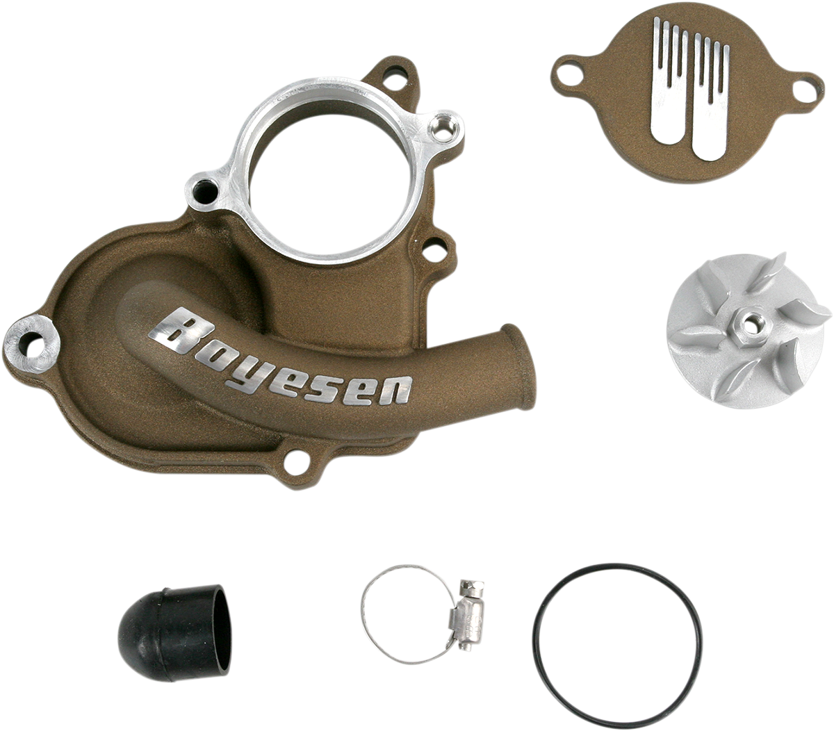 BOYESEN Impeller/Waterpump Cover - Magnesium - Suzuki WPK-26AM