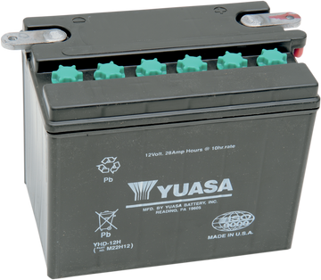 Yuasa Battery - YHD-12 YUAM22H12TWN