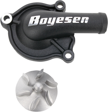 BOYESEN Impeller/Waterpump Cover - Black - Honda WPK06AB