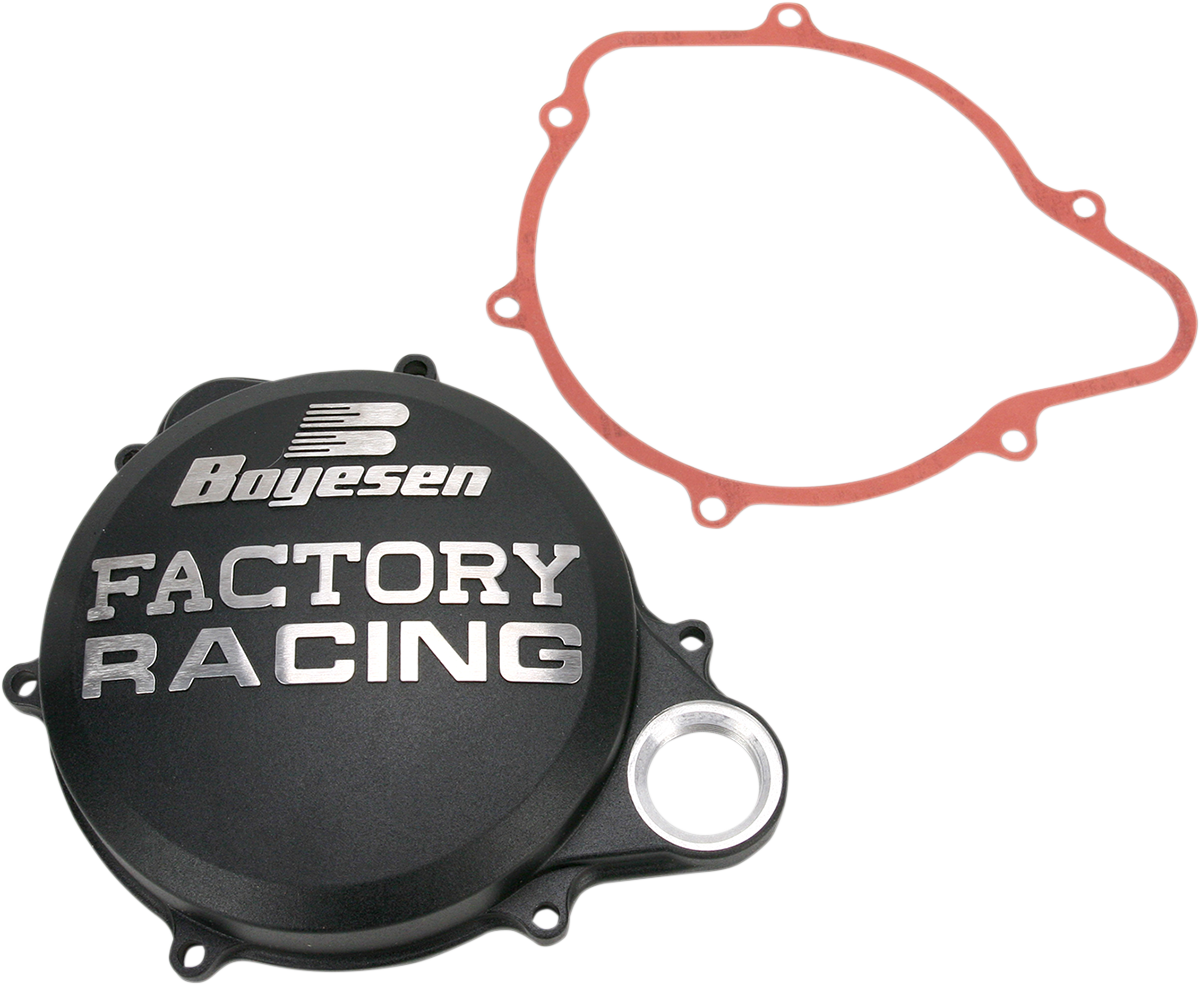 BOYESEN Clutch Cover - Black - Honda CC-07AB