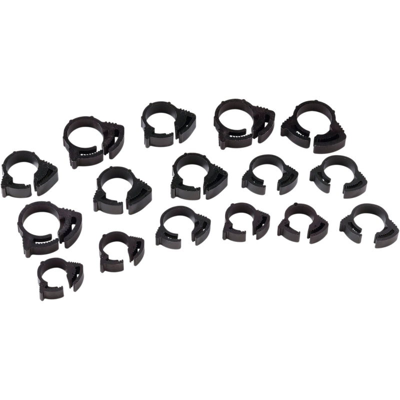Moose Racing Clamps - Ratchet - Nylon - 16-Piece 111-2016