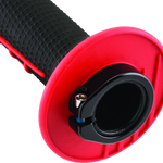 ProTaper Clamp-On 1/2 Waffle Grip - Red/Black