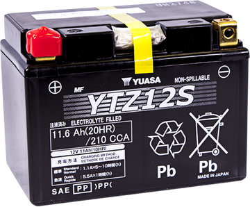 Yuasa AGM Battery - YTZ12S YUAM7212A