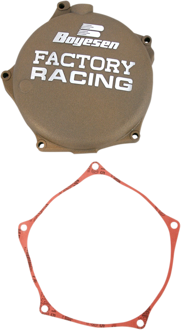 BOYESEN Clutch Cover - Magnesium - Kawasaki CC-17AM