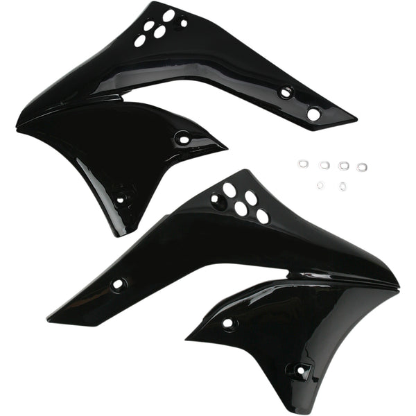 Acerbis Radiator Shrouds - Black 2043750001