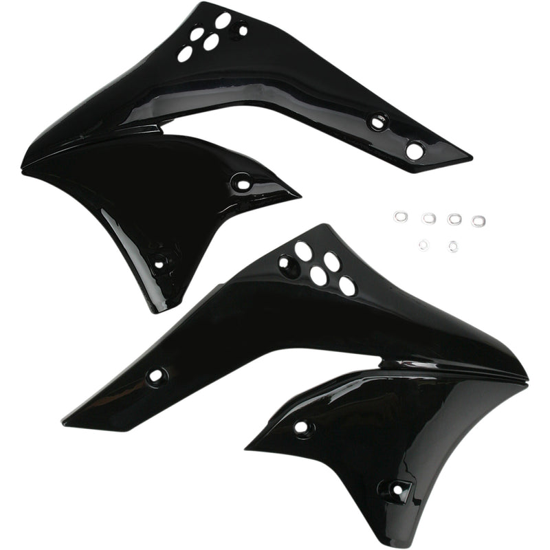 Acerbis Radiator Shrouds - Black 2043750001