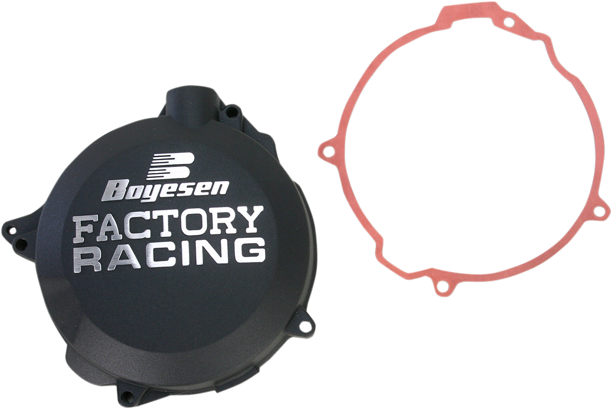 BOYESEN Clutch Cover - Black - Husaberg/Husqvarna/KTM CC-41B