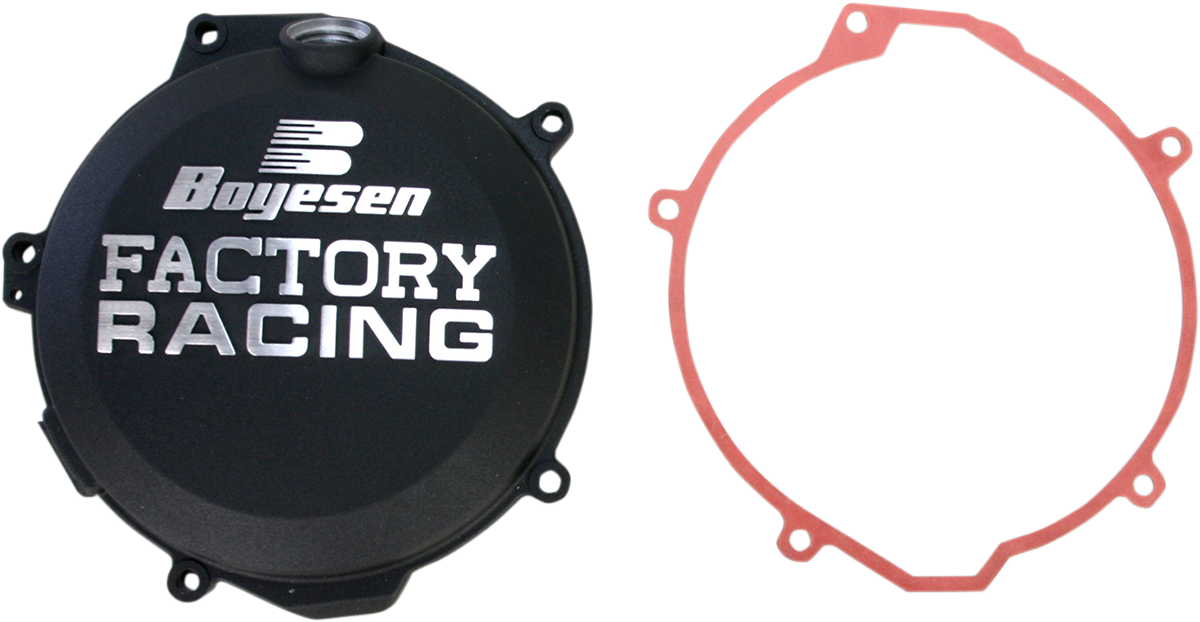 BOYESEN Clutch Cover - Black - Husaberg/Husqvarna/KTM CC-44AB