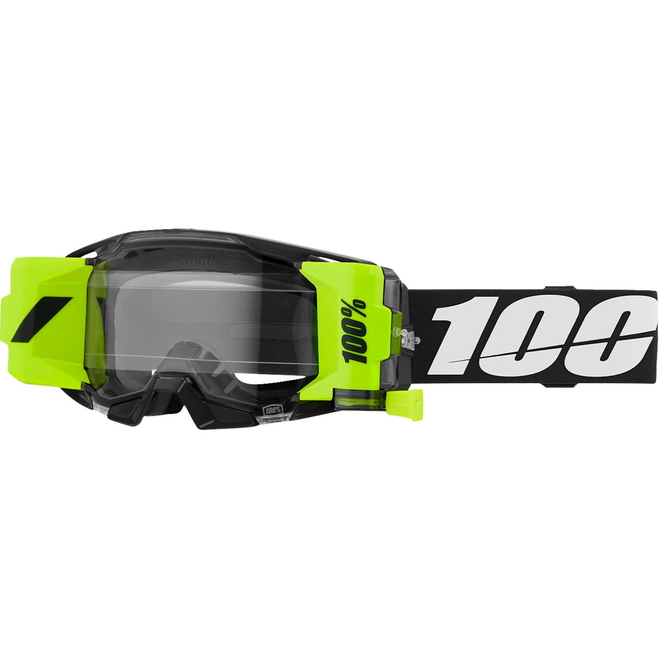 100% Armatic Forecast Goggle - Black - Clear 50061-00001