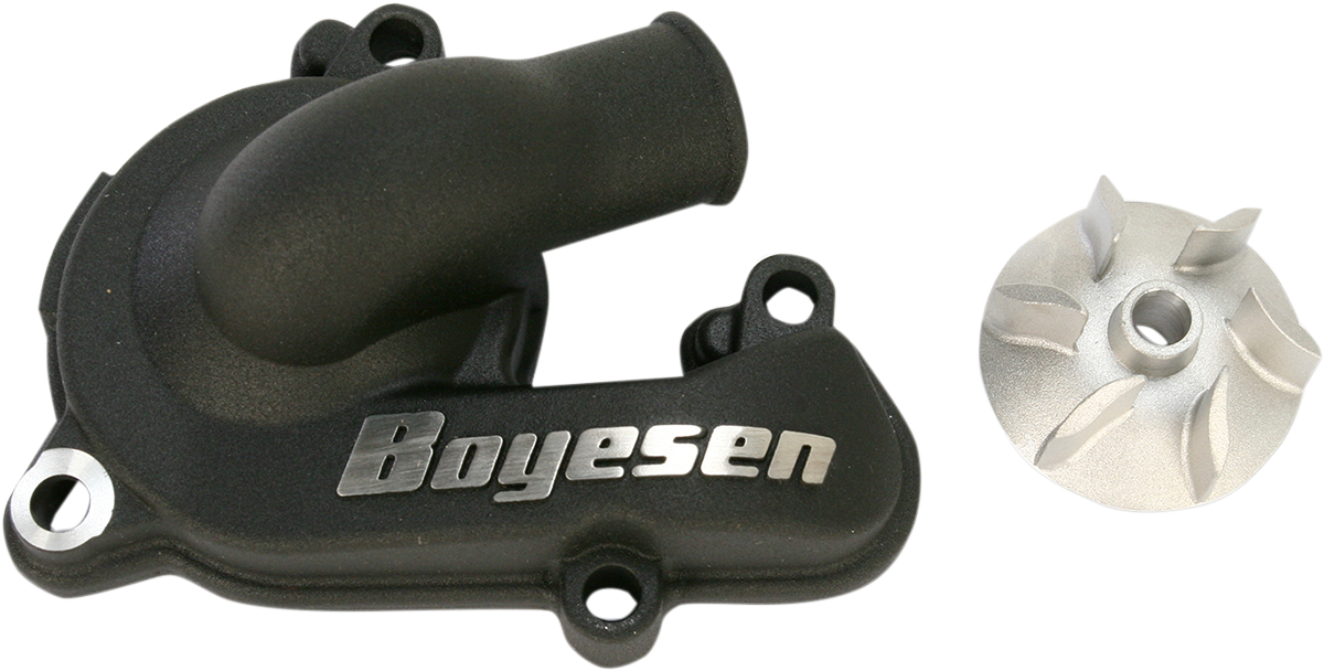 BOYESEN Impeller/Waterpump Cover - Black - Husaberg/Husqvarna/KTM WPK-44B