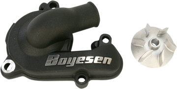 BOYESEN Impeller/Waterpump Cover - Black - Husaberg/Husqvarna/KTM WPK-44B