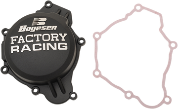 BOYESEN Ignition Cover - Black - Gas Gas/Husaberg/Husqvarna/KTM SC-41CB