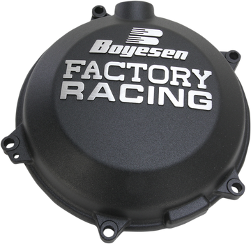 BOYESEN Clutch Cover - Black - Gas Gas/Husqvarna/KTM CC-45AB