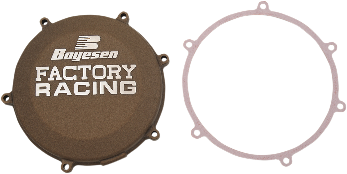 BOYESEN Clutch Cover - Magnesium - Kawasaki CC-18AM