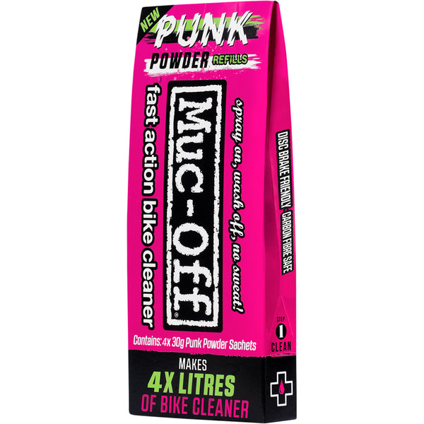 MUC-OFF USA Punk Powder Concentrated Cleaner Refill Pack - 4 Pack 20561