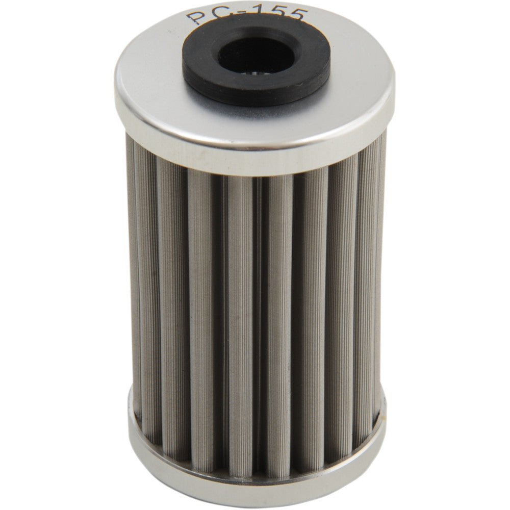 PC RACING Flo? Stainless Steel Oil Filter - Husqvarna/KTM/Polaris PC155