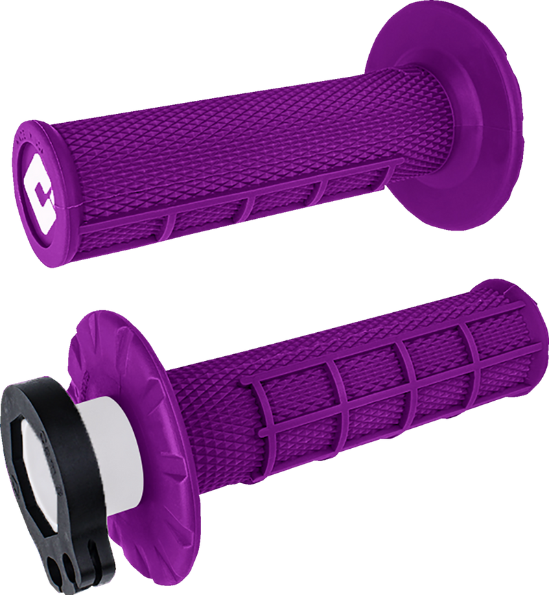ODI Grips - MX - Half Waffle - Purple H36HWPR