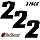 Dirt Digits #2 7"X5" Black