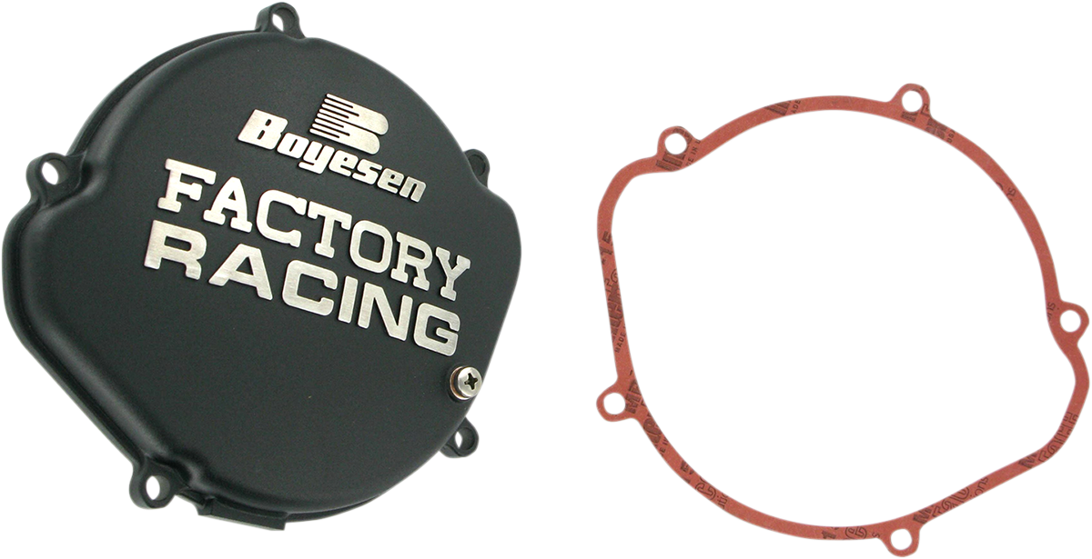 BOYESEN Clutch Cover - Black - Honda CC01AB