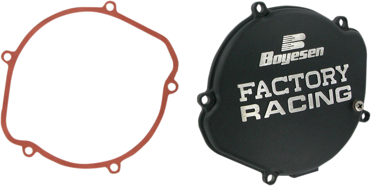 BOYESEN Clutch Cover - Black - Honda CC01B