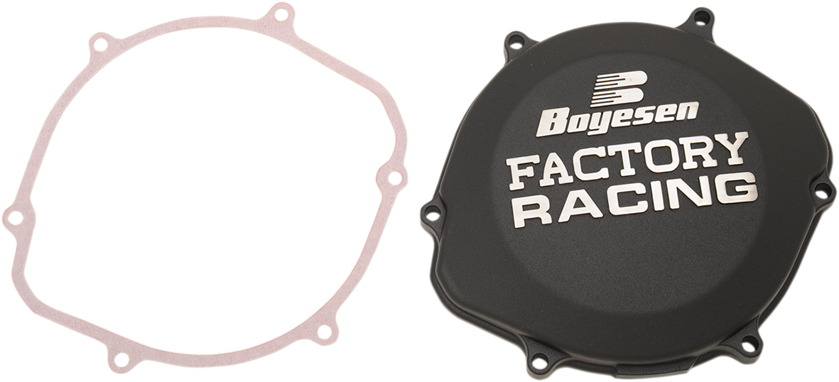 BOYESEN Clutch Cover - Black - Honda CC-02AB