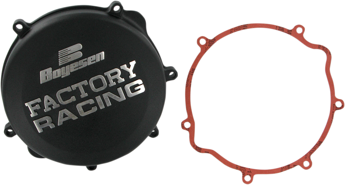 BOYESEN Clutch Cover - Black - Suzuki CC22B