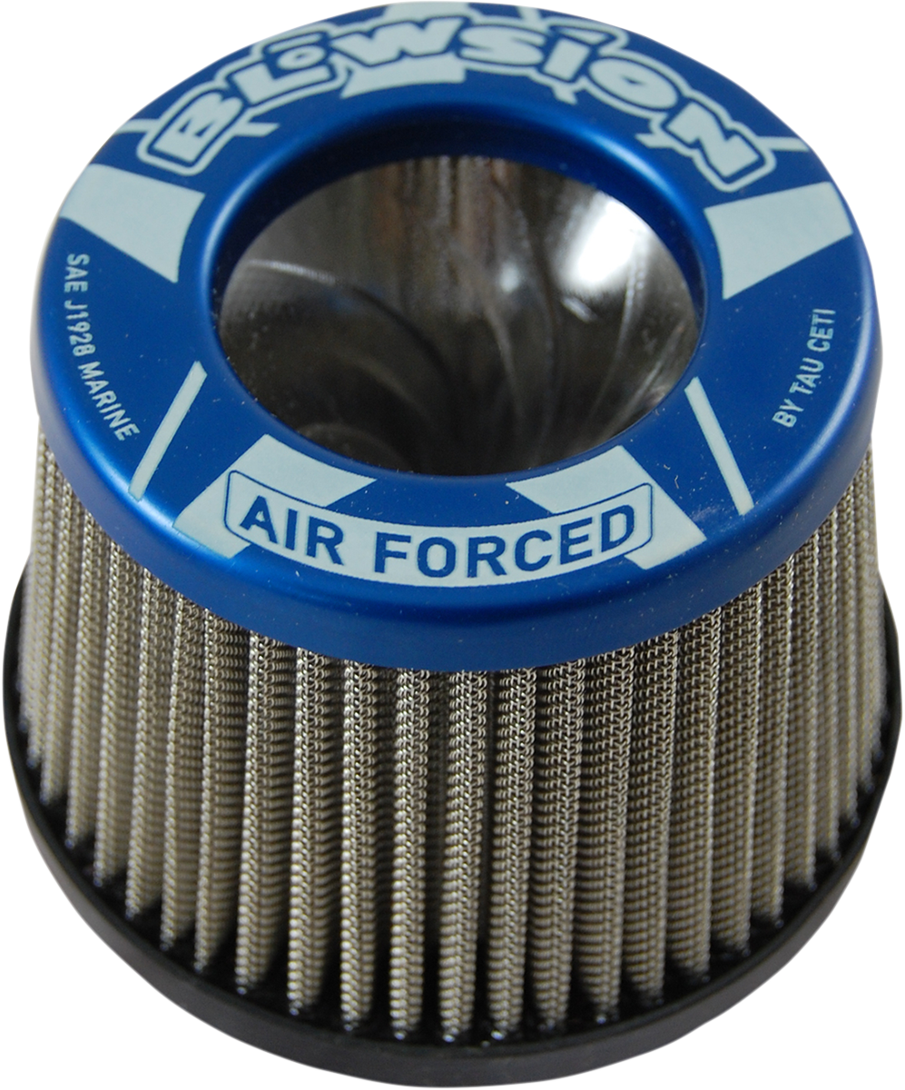 BLOWSION Tornado Air Forced Flame Arrestor - Blue - Kawasaki/Polaris/Tigershark/Yamaha 01-02-017