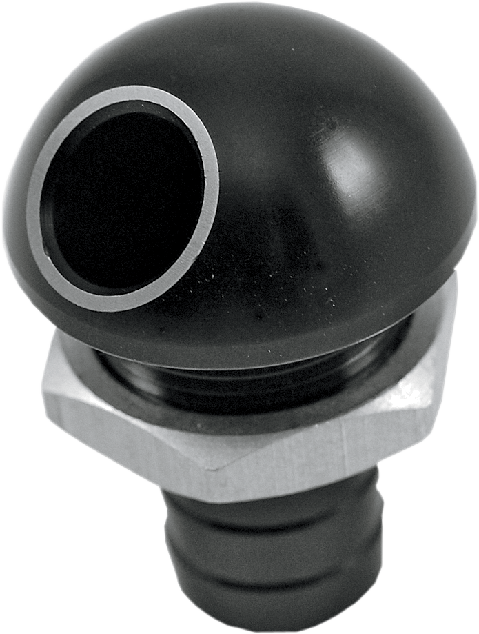 BLOWSION Bilge Fitting - 45 Degree - Black 04-03-031