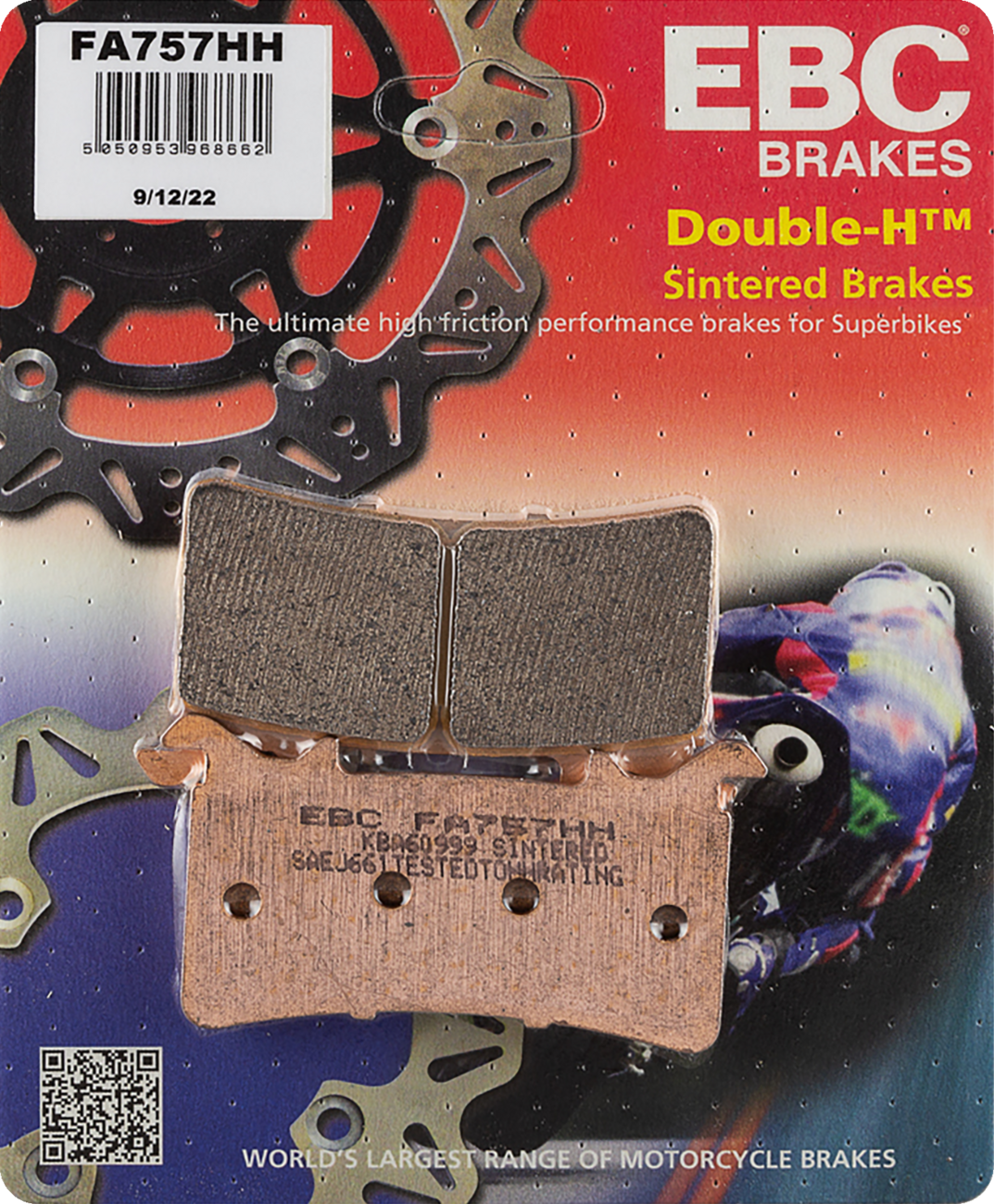 EBC HH Brake Pads FA757HH