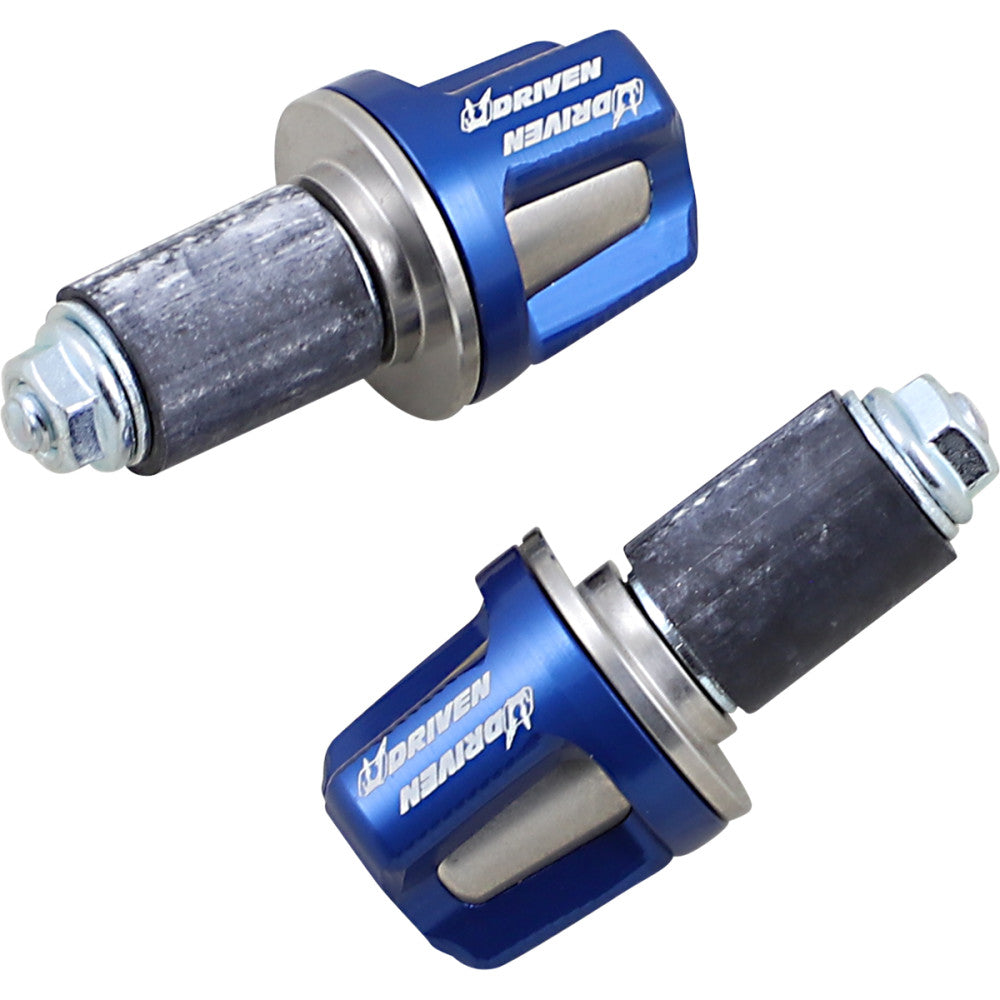 DRIVEN RACING Revolt Bar Ends - Blue DBEW-RE-BL