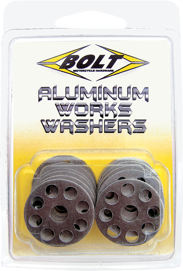 BOLT Washers - Aluminum - M6 - 10-Pack 2009-AWW25