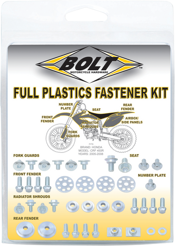 BOLT Body Work Fastener Kit - Honda HON-0007124