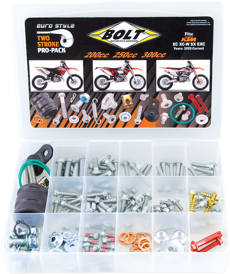 BOLT Pro Pack - European - KTM 200/250/300 XC/XC-W/SX/EXC EUPP-200/300