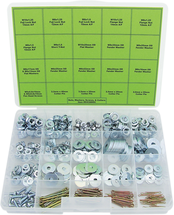 BOLT Assortment - Miscellaneous Parts - 410-Piece SVCNWSC