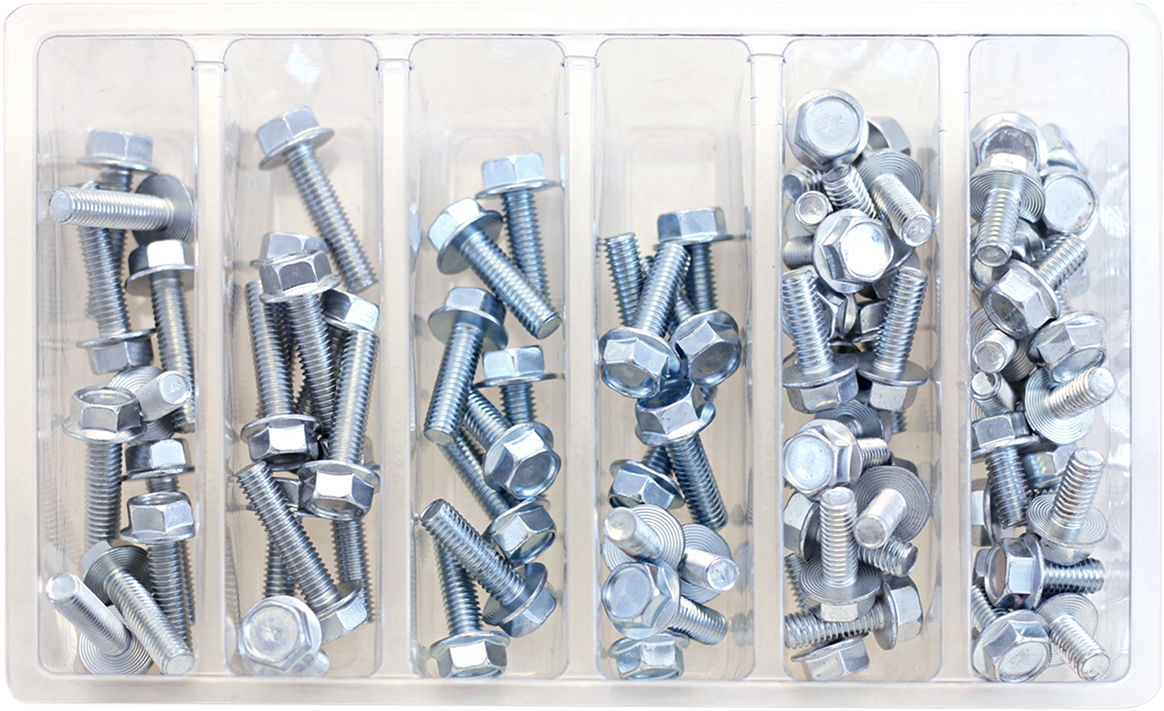 BOLT Bolt Assortment - Flange SV-M6HEX10