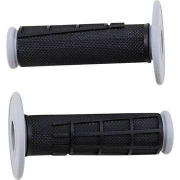 MOOSE RACING Grips - Compound - Half-Waffle - Black 1MG2315-BEM