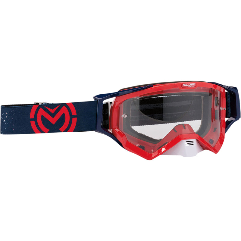 Moose Racing XCR Goggles - Galaxy - Red/Navy 2601-2678