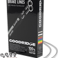 GOODRIDGE Brake Hose Kit - Rear - FLH/FLT '92-'96 HD0032-2RC-CL